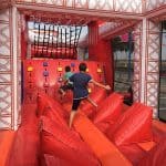 ⁦מסלול נינג'ה | אירוע נינג'ה | מתקן נינג'ה מתנפח ואתגרי⁩ – תמונה ⁦9⁩