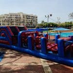 ⁦מסלול נינג'ה | אירוע נינג'ה | מתקן נינג'ה מתנפח ואתגרי⁩ – תמונה ⁦8⁩