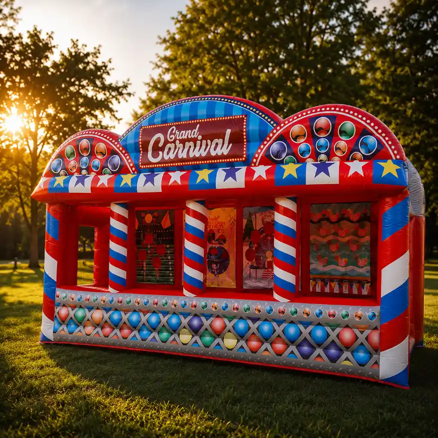 מתנפח עמדות יריד carnival מתנפח עמדות יריד
